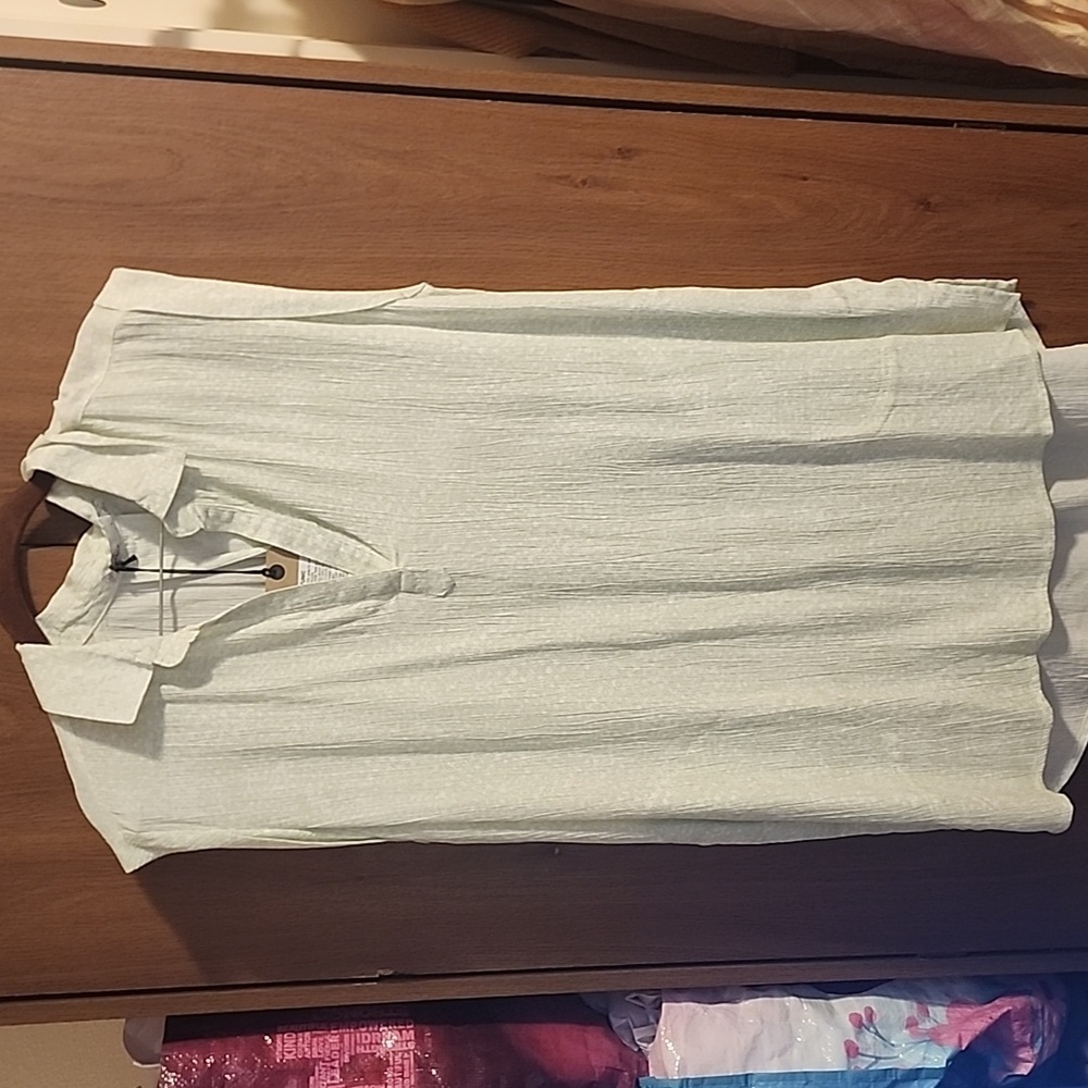 Prana Celadon Misty Anini Tunic Tencel Modal NWT Size Large ♥️